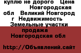 куплю не дорого › Цена ­ 50 000 - Новгородская обл., Великий Новгород г. Недвижимость » Земельные участки продажа   . Новгородская обл.